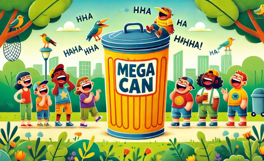 what do you call a big big trash bin joke