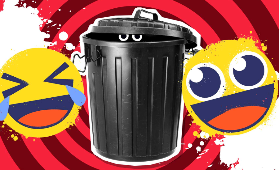 what do you call a big big trash bin joke